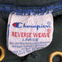 チャンピオン Champion REVERSE WEAVE 90s USA製 目有 後染め ボロ ロゴ刺繍 プルオーバーパーカー メンズ import:L