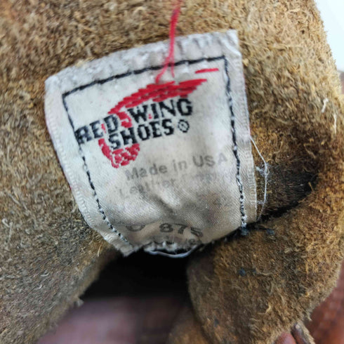 レッドウィング RED WING USA製 875 6-inch Classic Moc Vibramソール メンズ