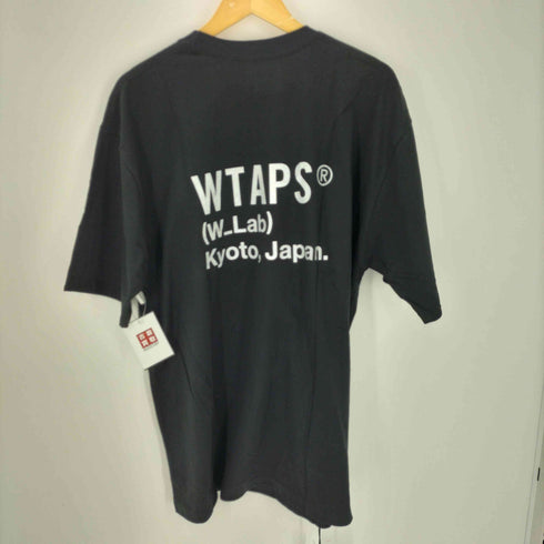 ダブルタップス WTAPS 24SS 京都ラボ オープンニング記念 ラメ プリント Tシャツ メンズ JPN:5