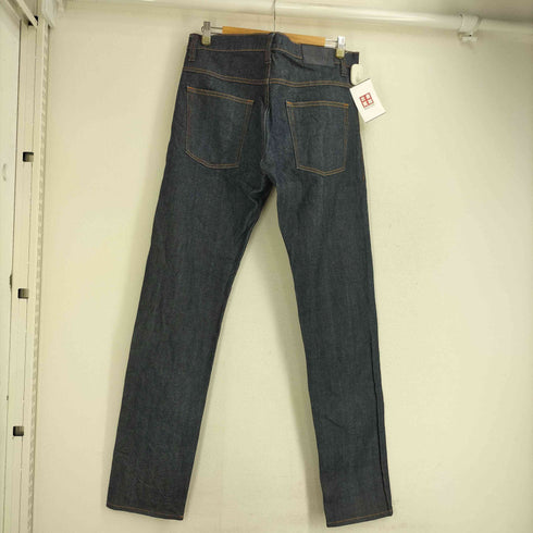 ユニクロプラスジェイ UNIQLO+J セルビッジ スリムフィット ストレートジーンズ メンズ 33