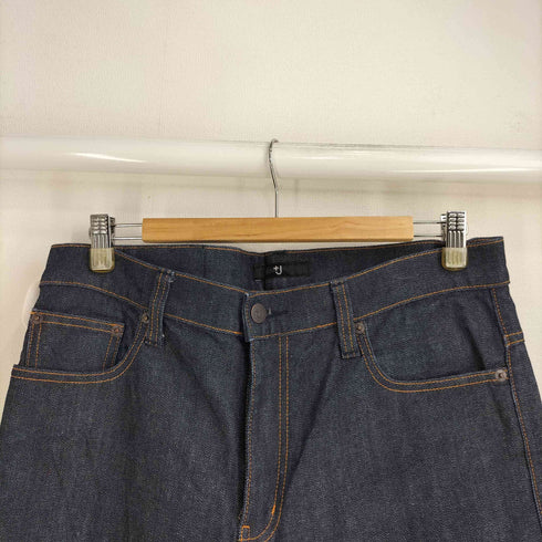 ユニクロプラスジェイ UNIQLO+J セルビッジ スリムフィット ストレートジーンズ メンズ 33