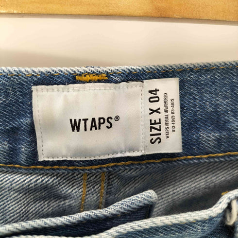 ダブルタップス WTAPS 23AW BLUES STRAIGHT TROUSERS COTTON. DENIM 14oz LONG LIVE デニム ストレート トラウザーズ メンズ JPN:4