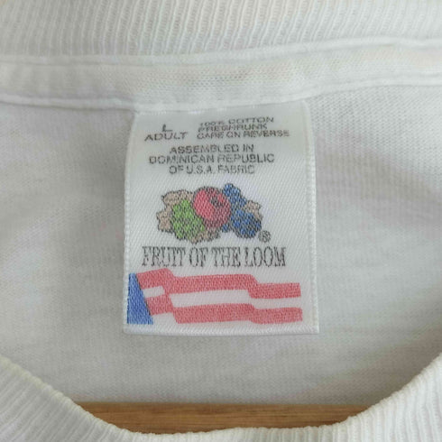 フルーツオブザルーム FRUIT OF THE LOOM 80s Orico Kawasaki Suzuka 1996 コットン クルーネックTシャツ メンズ import:L