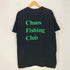 カオスフィッシングクラブ chaos fishing club コットン 両面プリント クルーネックTシャツ メンズ JPN:L
