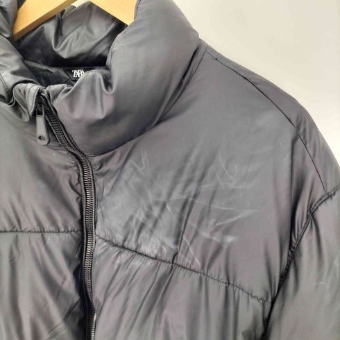 ザラ ZARA RUBBERISED PUFFER JCT ラバーライズド パファー ジャケット メンズ import:XL