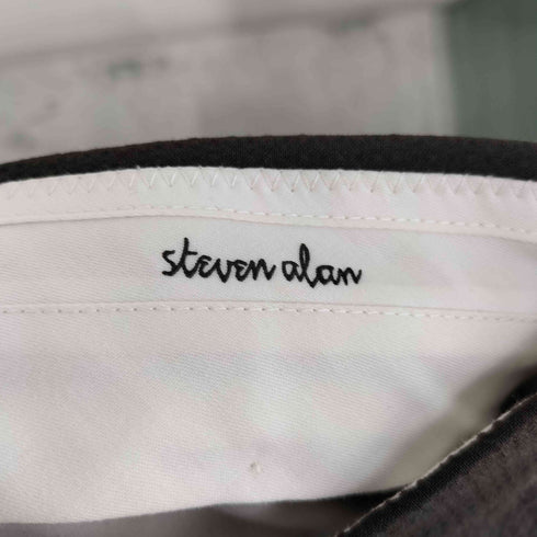 スティーブンアラン Steven Alan TWサッカー インツープリーツ ドレス トラウザーズ テーパード メンズ JPN:M