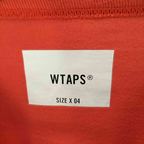ダブルタップス WTAPS 23SS SAC 01 / SS / CTPL. LEAGUE ロゴ 刺繍 ポケット Tシャツ メンズ JPN:4