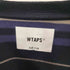 ダブルタップス WTAPS 23SS BDY 02/SS/COTTON.TEXTILE.SIGN ボーイ ボーダー ロゴ 刺繍 Tシャツ メンズ JPN:4