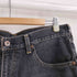 リーバイス Levis 00S 03年製 ジップフライ ブラックデニム ハーフパンツ メンズ 34