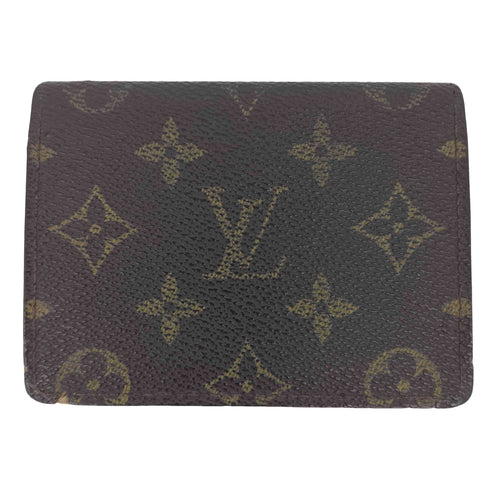 ルイヴィトン LOUIS VUITTON モノグラム ポルト2カルト ヴェルティカル カードケース メンズ