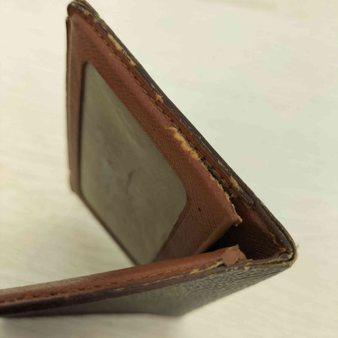 ルイヴィトン LOUIS VUITTON モノグラム ポルト2カルト ヴェルティカル カードケース メンズ