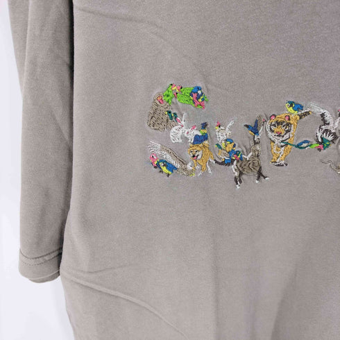 シュプリーム Supreme 23SS Animal Kingdom S/S Top アニマル キングダム 刺繍 Tシャツ メンズ import:XL