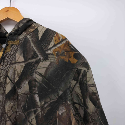 カーハート Carhartt 00s Real Tree Camo Active Jacket リアルツリーカモ ダック地 アクティブジャケット メンズ import:L
