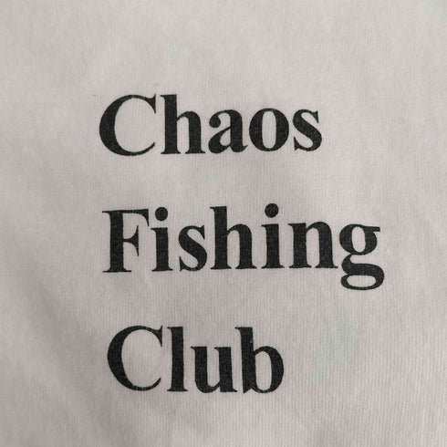 カオスフィッシングクラブ chaos fishing club 両面プリント クルーネックTシャツ メンズ JPN:L