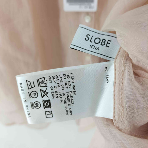 スローブイエナ SLOBE IENA ラミースキッパーシャツ レディース FREE