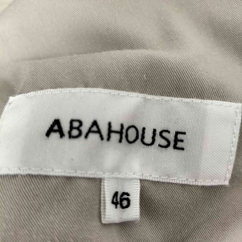 アバハウス ABAHOUSE リネン混センタープレスイージースラックス メンズ JPN:46