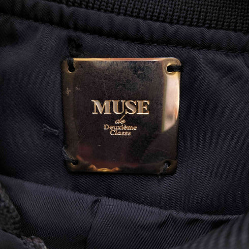 ミューズデドゥーズィエムクラス MUSE de Deuxieme Classe MA-1 ダブルジップ ブルゾン レディース