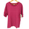 フルーツオブザルーム FRUIT OF THE LOOM USA製 ボーダークルーネックTシャツ シングルステッチ メンズ import:XL