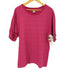 フルーツオブザルーム FRUIT OF THE LOOM USA製 ボーダークルーネックTシャツ シングルステッチ メンズ import:XL