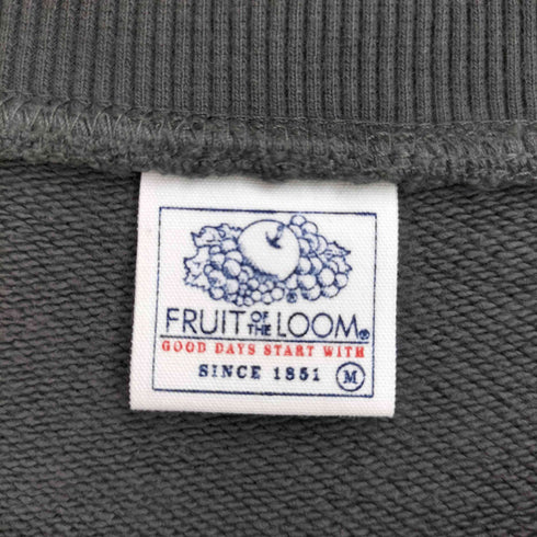 フルーツオブザルーム FRUIT OF THE LOOM 無地 スウェットトレーナー メンズ import:M