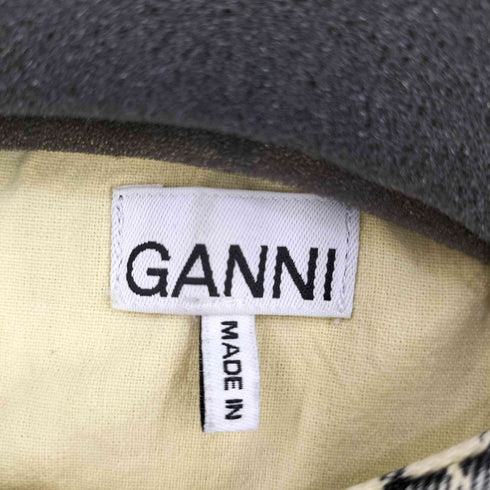 ガニー Ganni ゼブラ柄 つけ襟 レディース ONE SIZE
