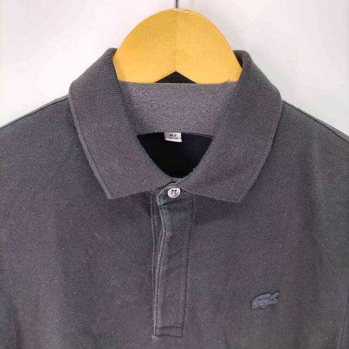 ラコステ LACOSTE レギュラーフィット ストレッチ パリポロシャツ (半袖) メンズ import:XS