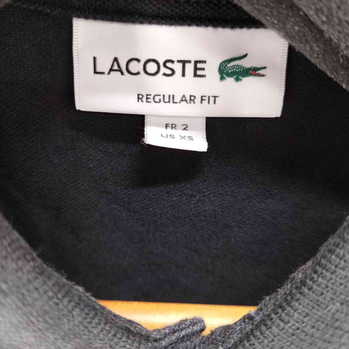 ラコステ LACOSTE レギュラーフィット ストレッチ パリポロシャツ (半袖) メンズ import:XS