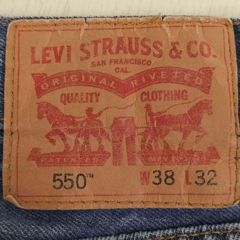 リーバイス Levis 550 IRREGULAR RELAXED FIT JEANS メンズ W38/L32