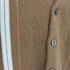 シアーズ Sears 70s マルチカラーストライプ アクリル Vネックカーディガン メンズ import:XL
