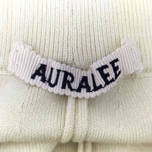 オーラリー AURALEE SUPER HIGH GAUGE SMOOTH KNIT PANTS ニットイージーパンツ レディース JPN:1