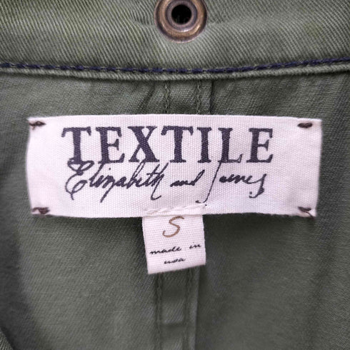 TEXTILE Elizabeth and James USA製 ユーティリティ ジャケット レディース JPN:S