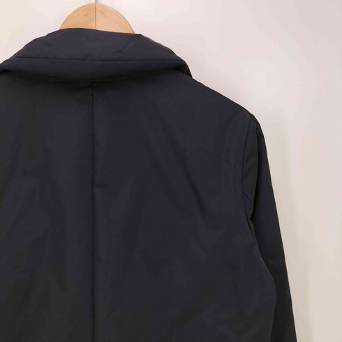 ベイジ BEIGE 異素材切替 ショールカラーダウンコート レディース US:4