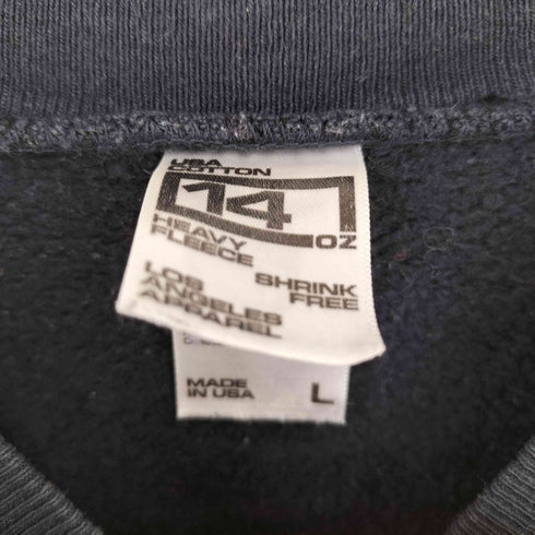 ロサンゼルスアパレル Los Angeles Apparel 14OZ. HEAVY FLEECE PULLOVER CREWNECK SWEATSHIRT クルーネックスウェット メンズ import:L
