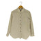 マーガレットハウエル MARGARET HOWELL 丸襟 コットンウール シャツ レディース JPN:2