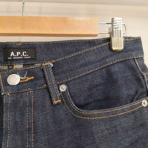 アーペーセー A.P.C. RUE MADAME PARIS ボタンフライ デニムパンツ メンズ 29