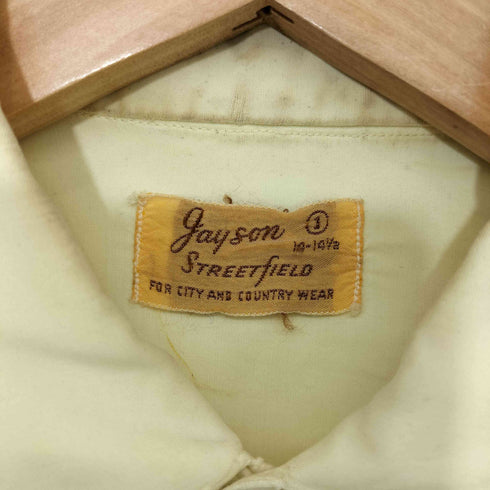 Jayson 40-50S ロングポイント ロングスリーブワークシャツ メンズ 14-14 1/2