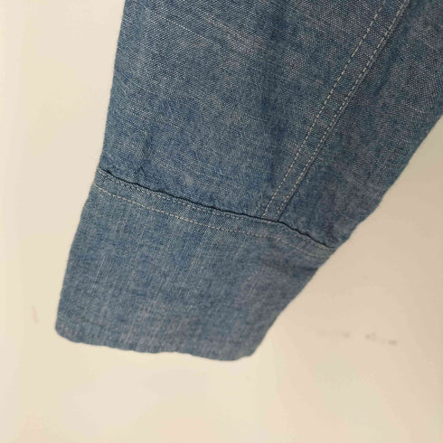 ノンネイティブ nonnative ノーカラー ウエスタン シャンブレーシャツ メンズ JPN:0