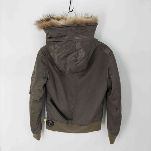 ファクトタム FACTOTUM N-2B型 裏地ボア ラクーンファー フライトジャケット メンズ JPN:44