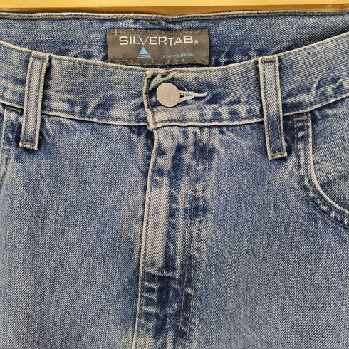 リーバイス Levis 00s SILVER TAB RELAXED FIT ワイドストレート デニムパンツ メンズ W34L32