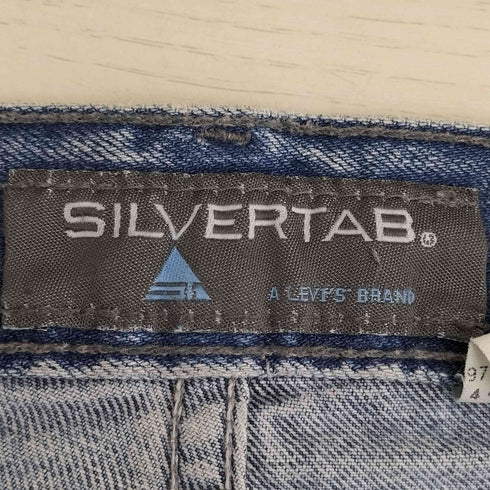 リーバイス Levis 00s SILVER TAB RELAXED FIT ワイドストレート デニムパンツ メンズ W34L32