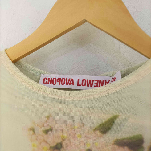 CHOPOVA LOWENA フローラルプリント Tシャツ レディース import:M