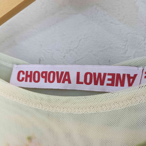 CHOPOVA LOWENA フローラルプリント Tシャツ レディース import:M