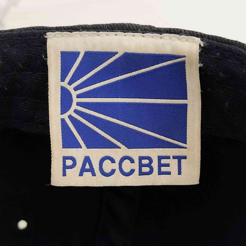 ラスベート PACCBET ロゴ刺繍 6パネルキャップ メンズ