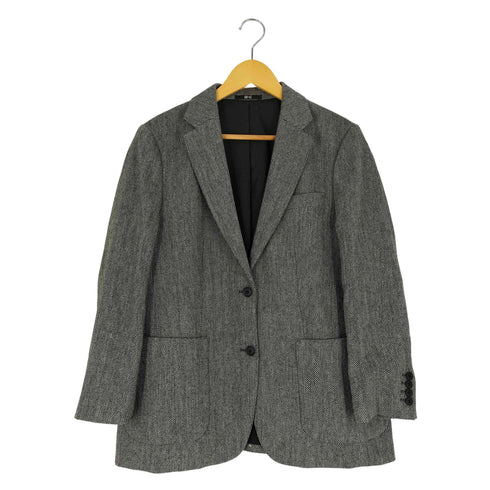 ユニクロシー UNIQLO:C ツイードオーバーサイズジャケット レディース JPN:L