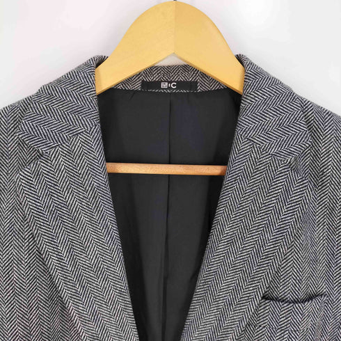 ユニクロシー UNIQLO:C ツイードオーバーサイズジャケット レディース JPN:L