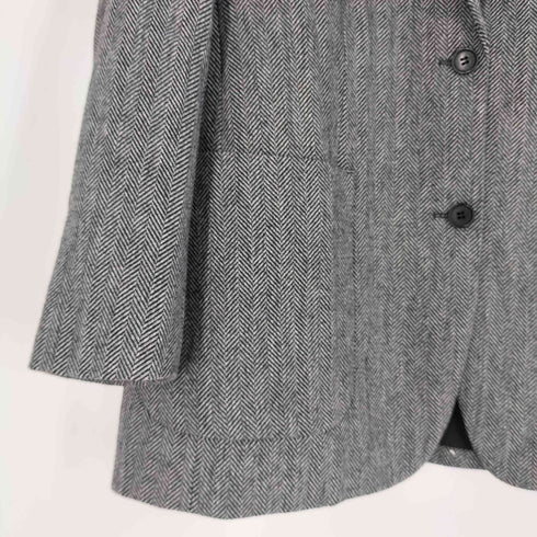 ユニクロシー UNIQLO:C ツイードオーバーサイズジャケット レディース JPN:L