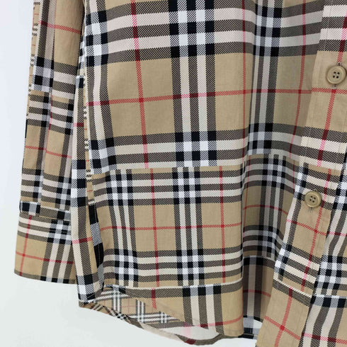 バーバリー BURBERRY 19AW ティッシ期 クレイジーチェックパターン シャツ メンズ import:S