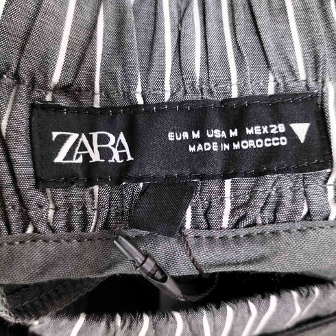 ザラ ZARA レイヤード スラックスショーツ レディース import:M
