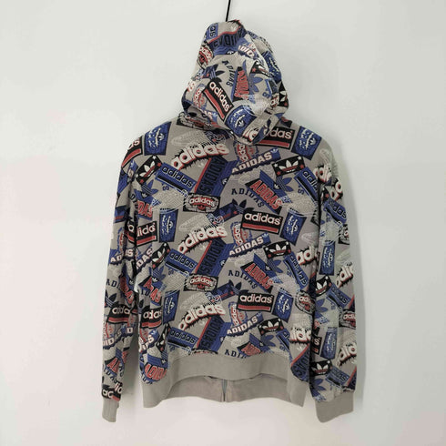 アディダス adidas ×NIGO 総柄 ジップパーカー メンズ JPN:L