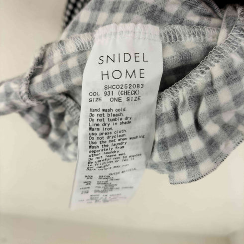 スナイデルホーム SNIDEL HOME シャーリングカット レディース ONE SIZE